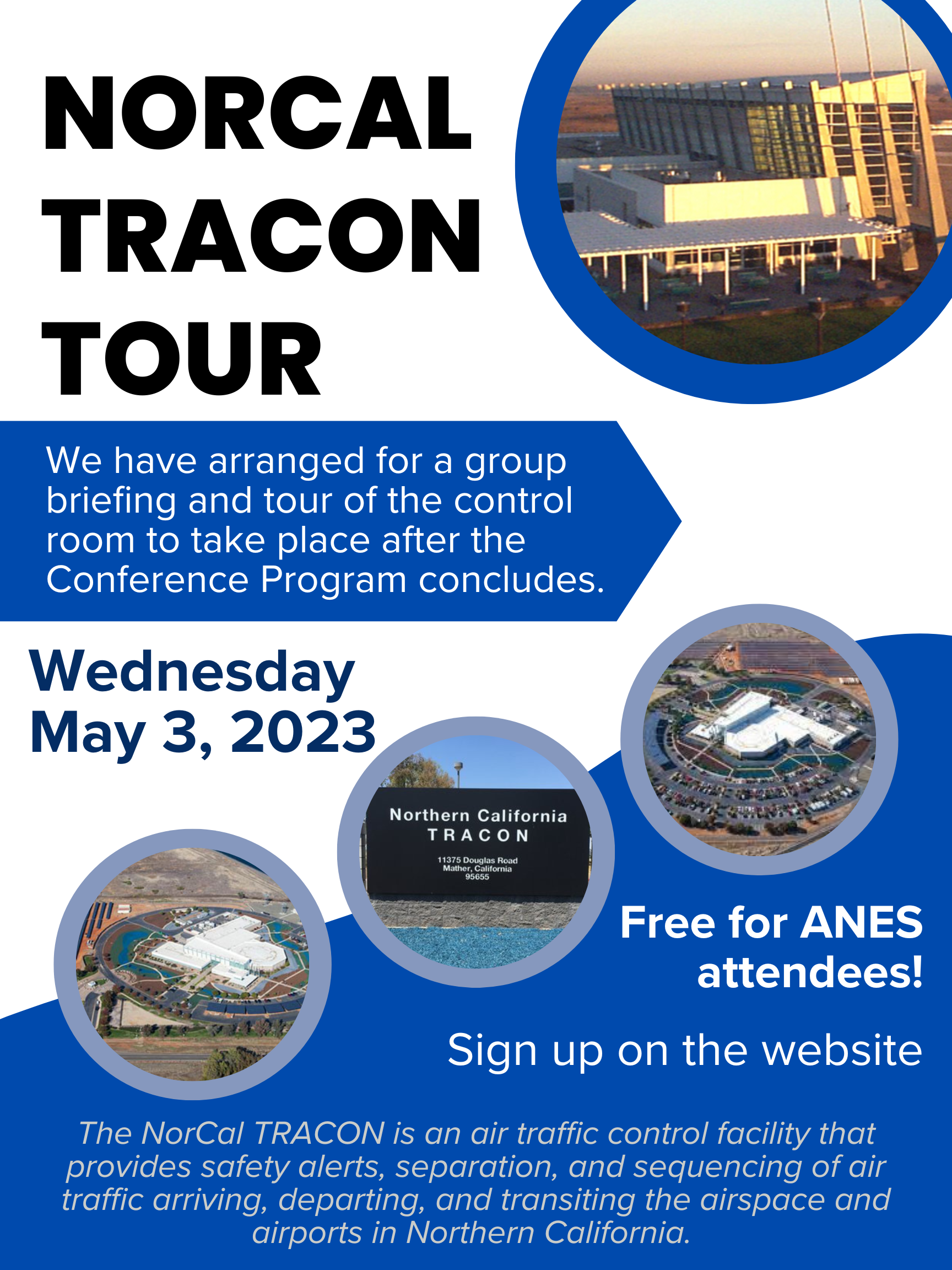 Northern California TRACON Tour Aviation Noise & Emissions Symposium 2024